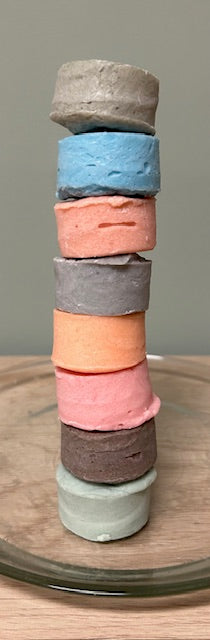 Travel size shampoo bars