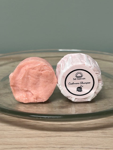 Travel size shampoo bars