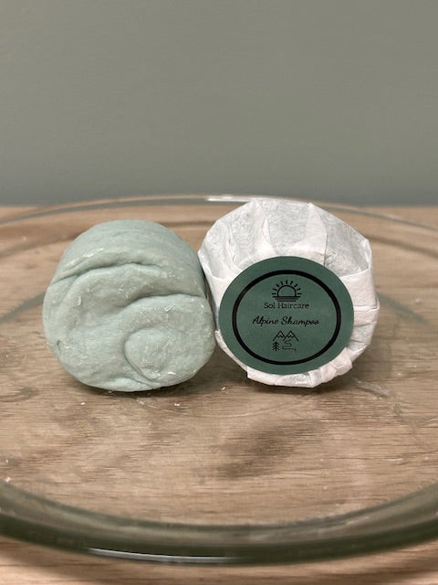 Travel size shampoo bars