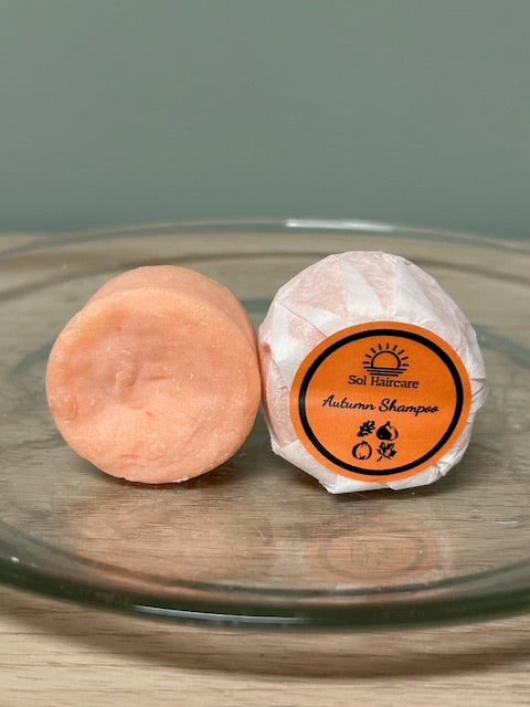 Travel size shampoo bars