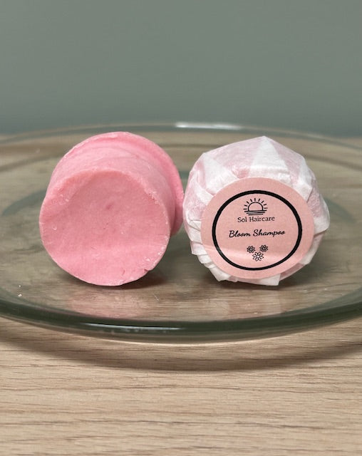 Travel size shampoo bars