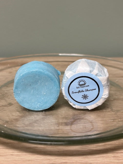Travel size shampoo bars